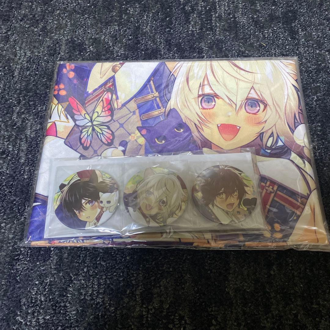 カラマリ 冬の市 布ポスター＆缶バッジセット