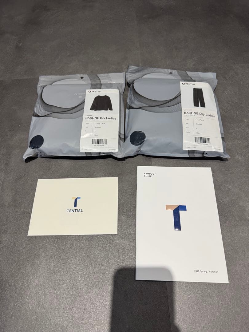 BAKUNE Dry Women's リカバリーウェア 長袖 TENTIAL