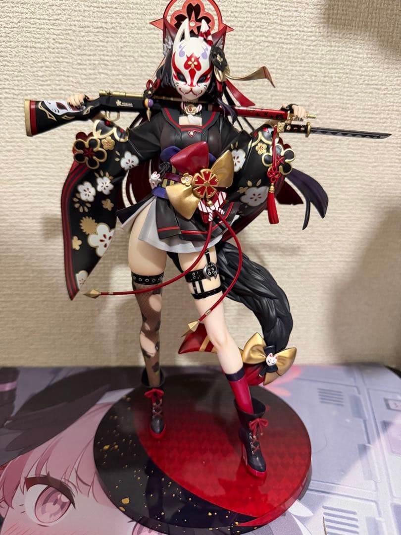 開封済み 正規品初版 ブルーアーカイブ ワカモ ネオンマックス フィギュア