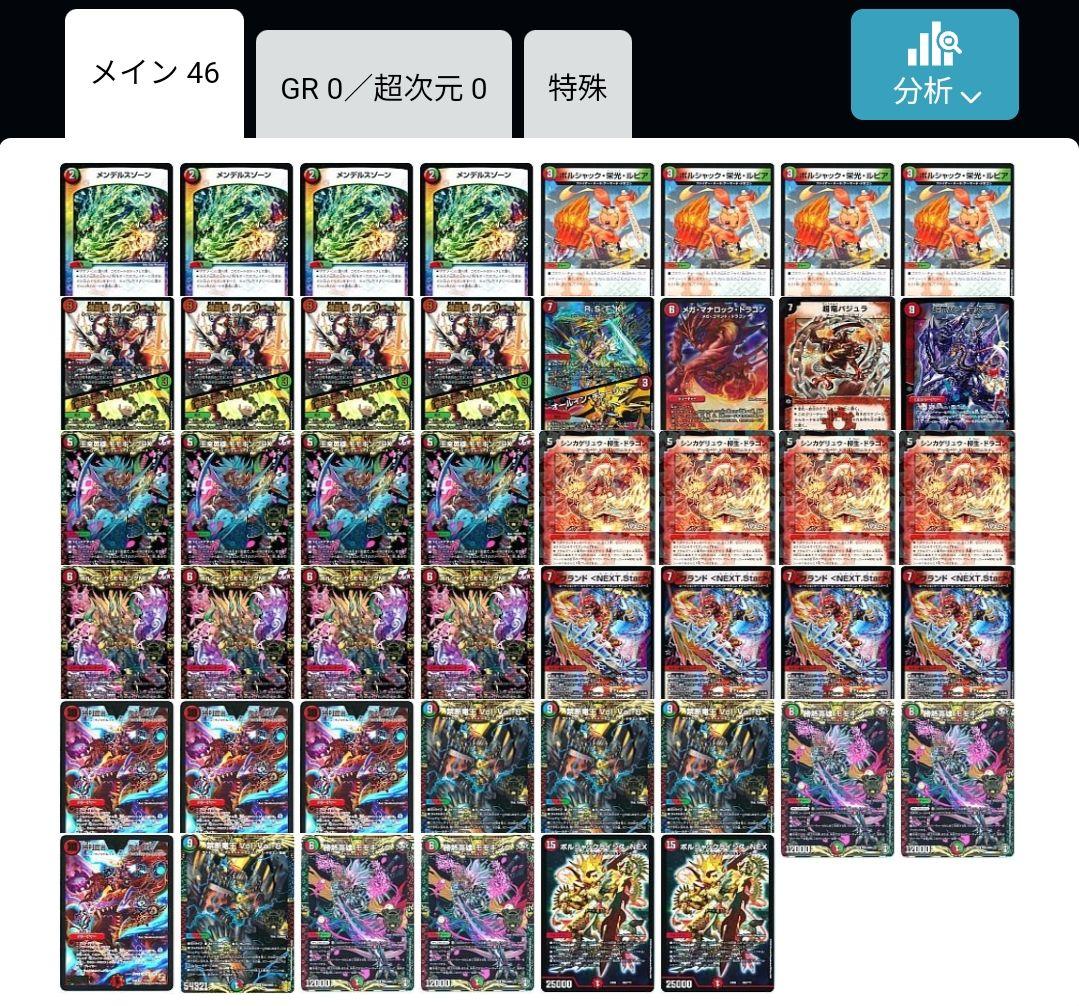 赤緑連ドラ + 改造パーツ cs優勝構築