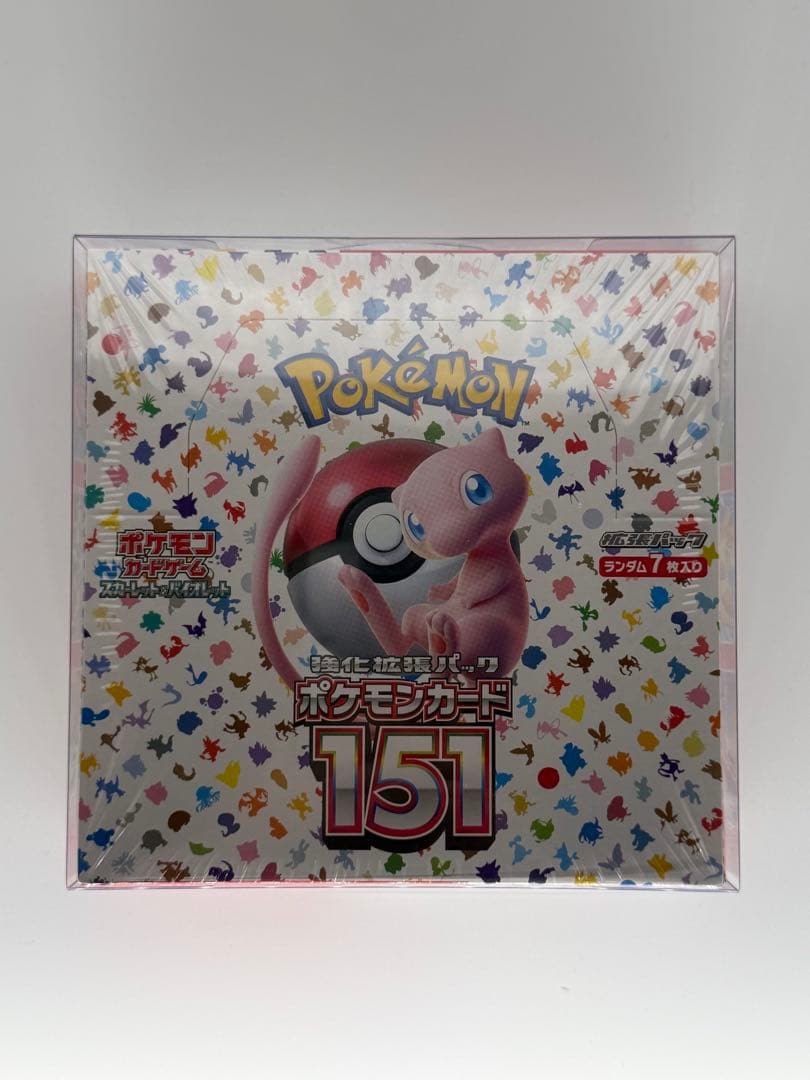 ポケモンカード 151 未開封 シュリンク付き 箱凹み有り - メルカリ