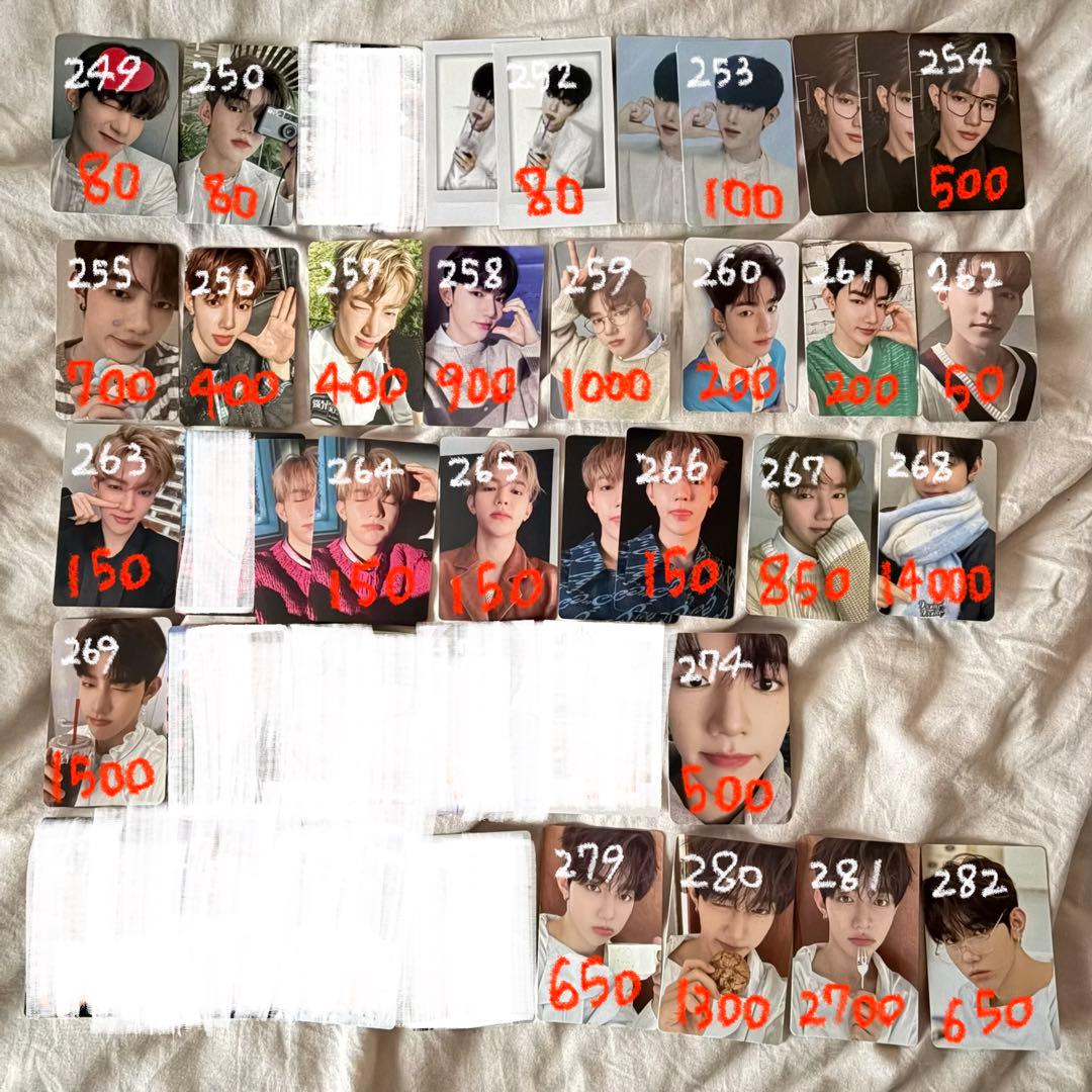 ZEROBASEONE ZB1 ゼベワン ジャンハオ トレカ 特典 封入 ⑦