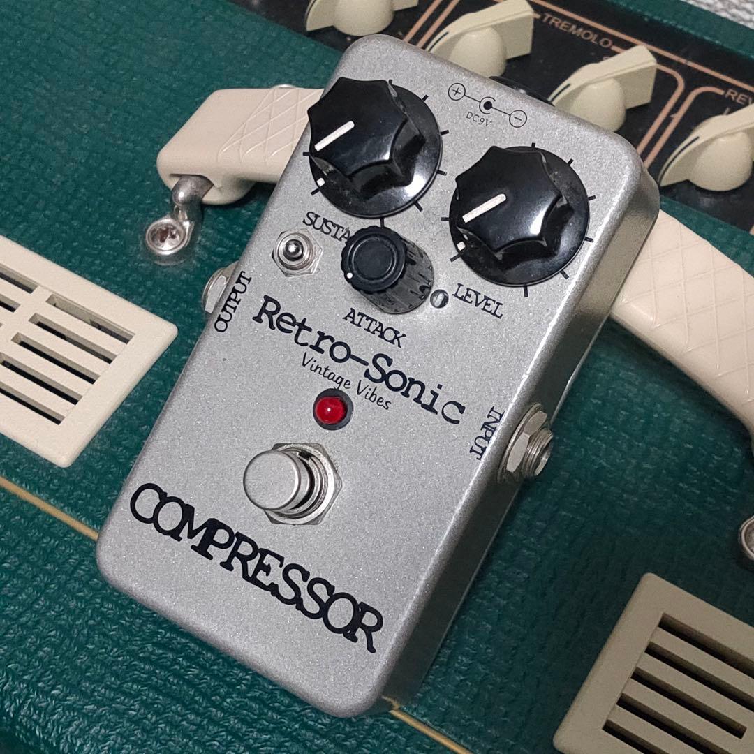 Retro-Sonic Compressor V2 ギターエフェクター ROSS再現】Retro Sonic Vintage Vibes Compressor レビュー│機材沼へ