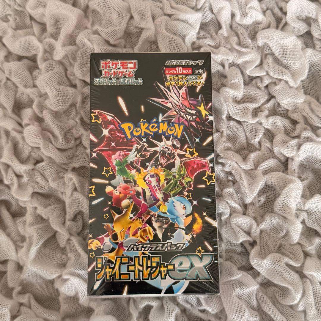未開封品】ポケモンカード シャイニートレジャーex 1BOX シュリンク