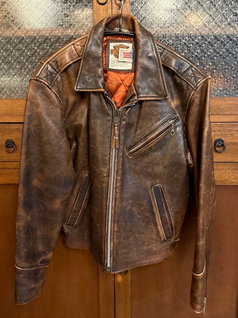 80s ￼ USA製　レザージャケット