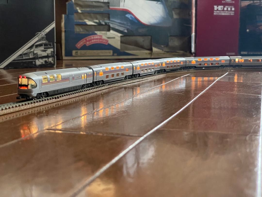 カシオペア　E26系　Nゲージ　12両 KATO E26系 カシオペア 12両セット 入線です。10-1336 | NGaugeJP