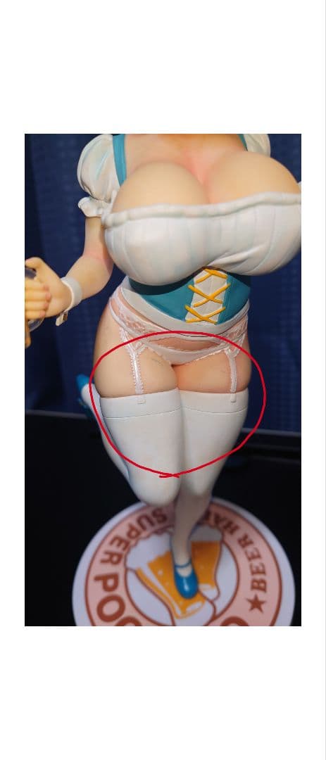 すーぱーぽちゃ子 ビアガールVer. 1/6