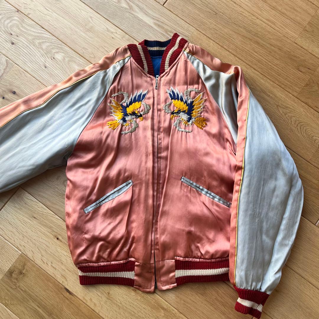 50年代vintageスカジャン【S】オリジナルusa東洋エンタープライズ