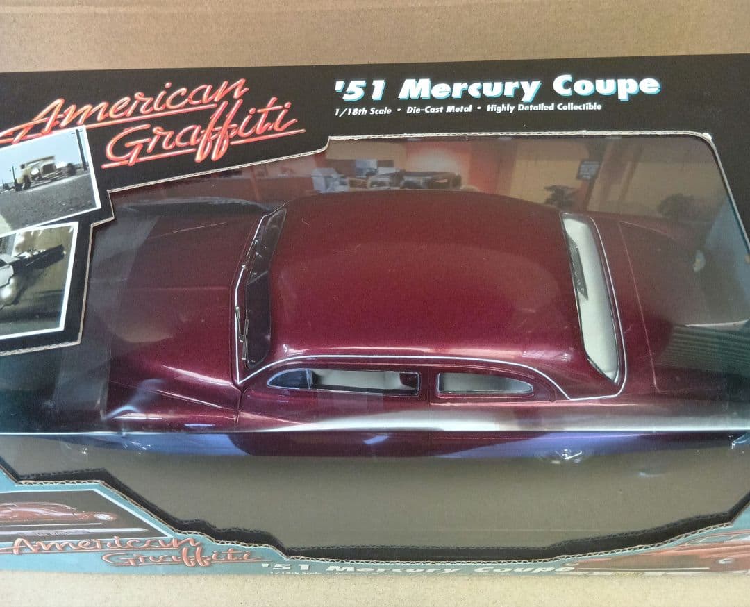 絶版 限定】Ertl 1/18 '51 Mercury Coupe ミニカー - メルカリ