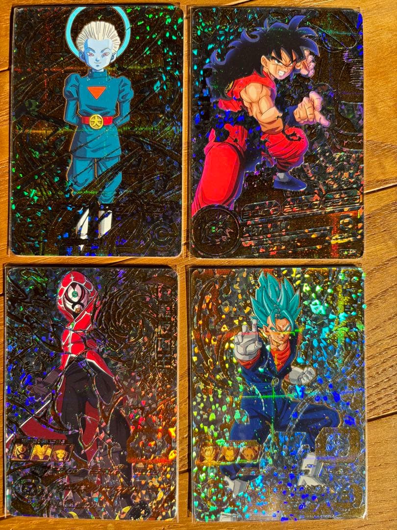 ドラゴンボールヒーローズ　パラレル4種セット