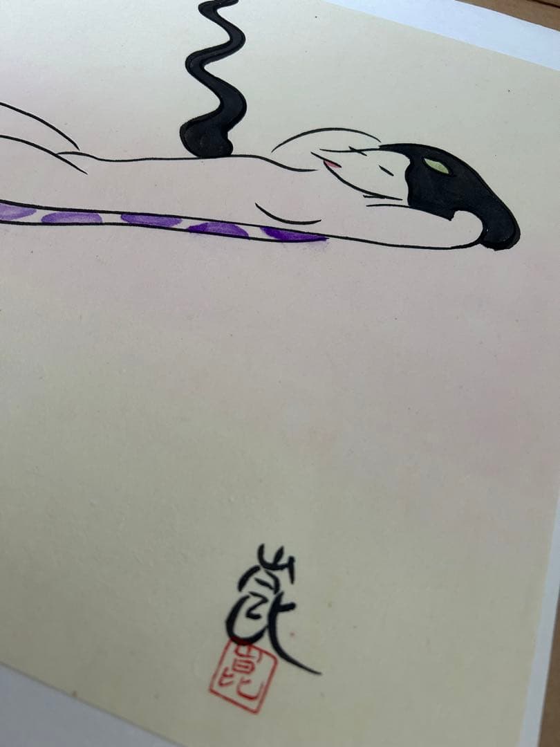 女かっぱ 清水崑 真作 肉筆 3葉まとめて - メルカリ