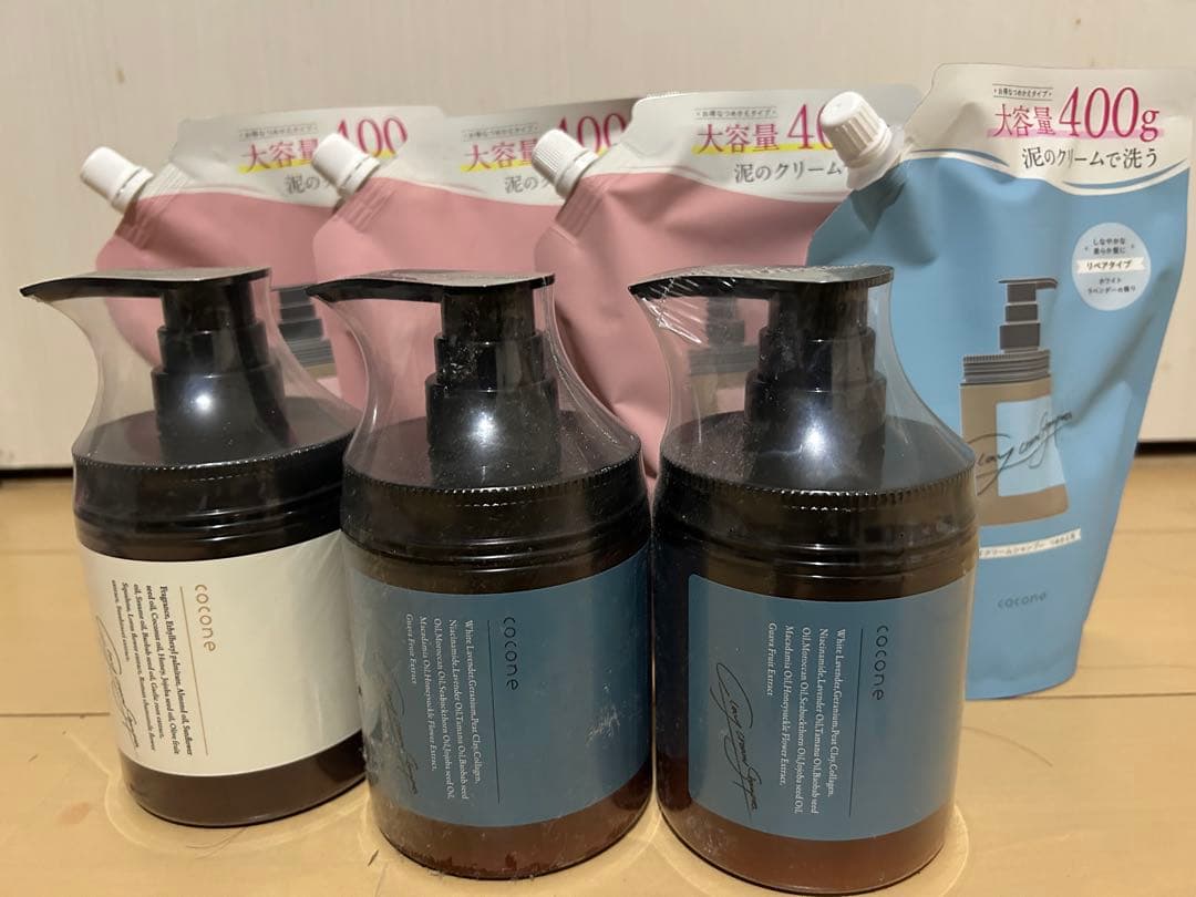 cocone クレイクリーム シャンプー 7個セット
