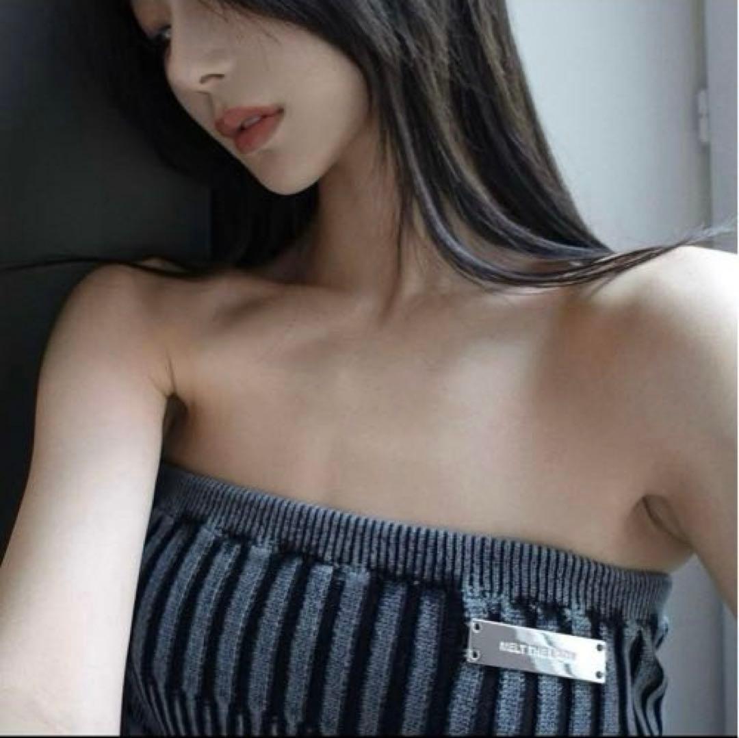 トップス MEET THE LADY lib tube top STRAPLESS Luca Tube Top トップス | GUESS(ゲス) JAPAN 公式