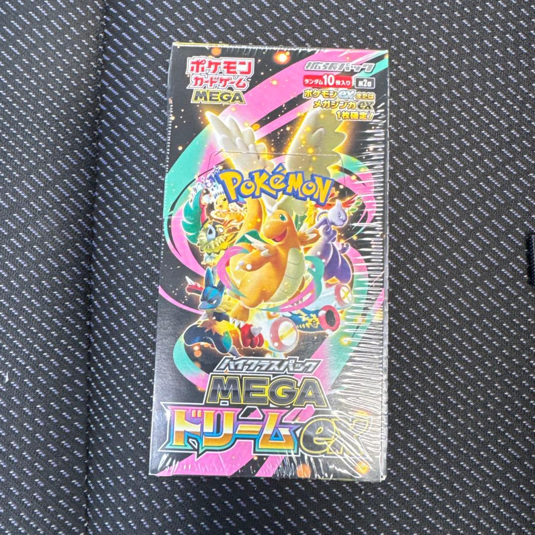 ポケモンカードゲーム MEGA ドリームex 1box シュリンクあり