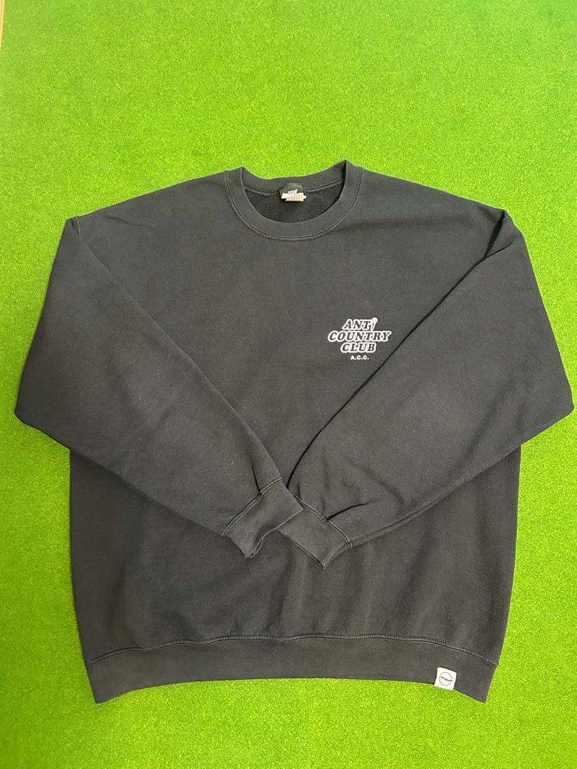 バート〈希少〉アンタイカントリークラブトウキョウ　スウェット　ブラックXL 2026年最新】アンタイカントリークラブトウキョウの人気アイテム