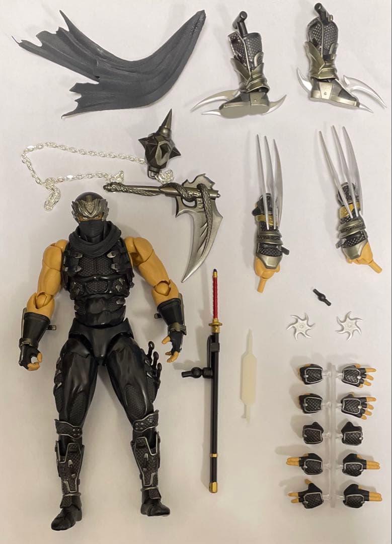 【特典付・正規品】アメイジングヤマグチ リュウ・ハヤブサ NINJA GAIDEN」シリーズより「リュウ・ハヤブサ」がリボルテック