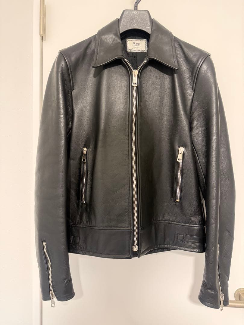 木村拓哉 美品Rags McGREGOR シングルライダースジャケット M - メルカリ