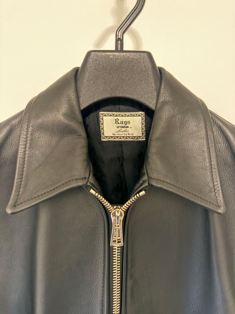 木村拓哉 美品Rags McGREGOR シングルライダースジャケット M - メルカリ