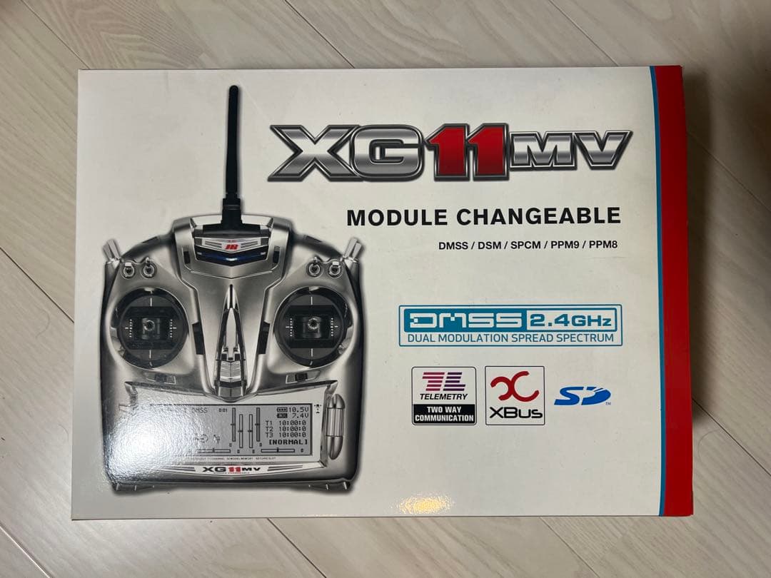 JR PROPO XG11MV 空用ラジコン11チャンネル送信機