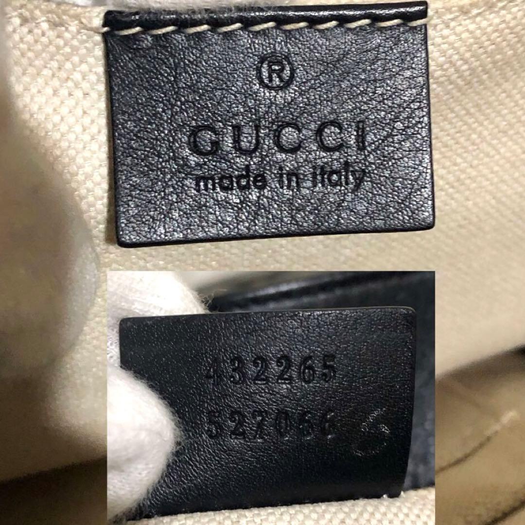 未使用級✨グッチ レザー ミニ リュック チェーン シェリーライン