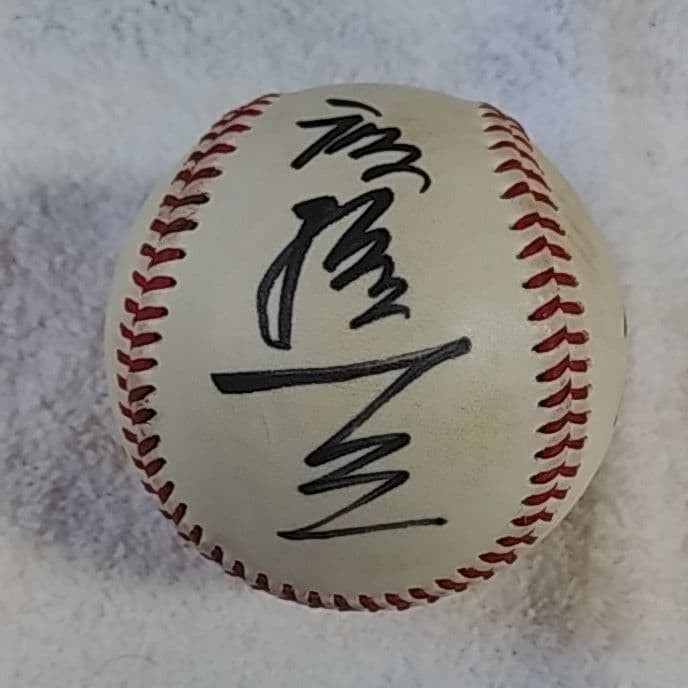 高橋一三 牛島一彦 屋鋪要 江本孟紀 直筆サインボール - メルカリ