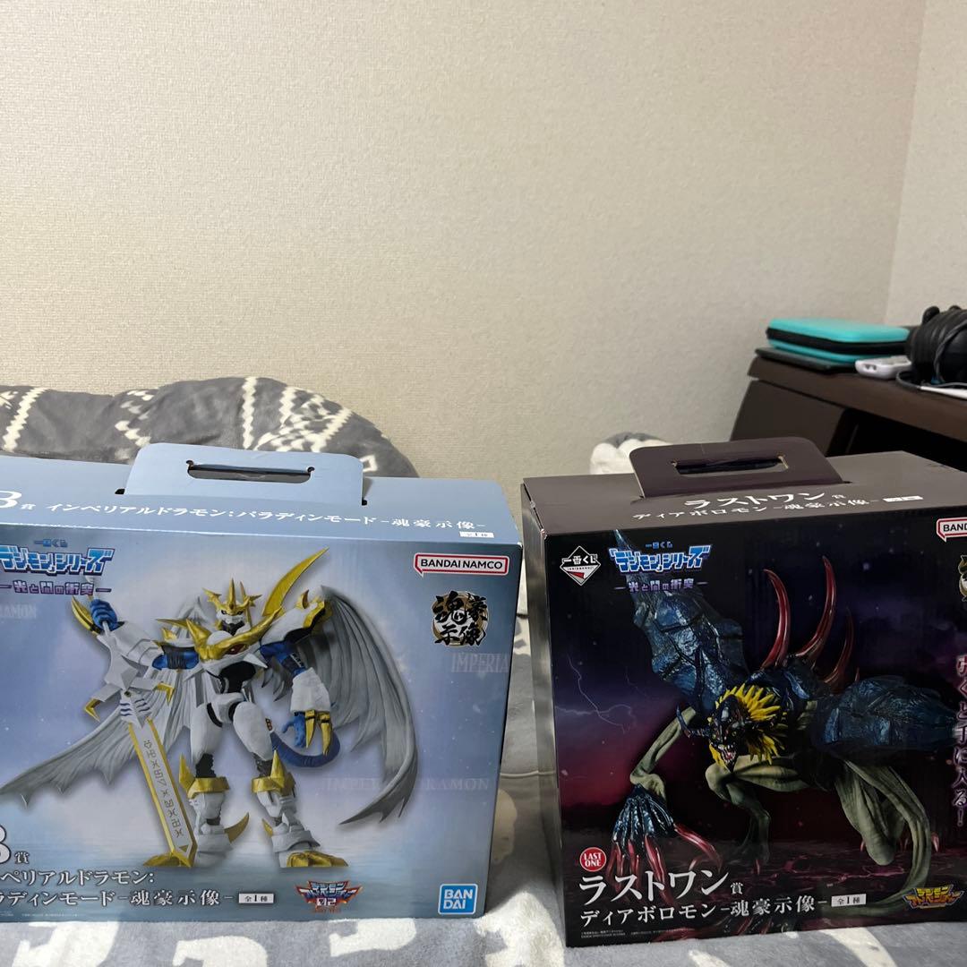 デジモン　一番くじ　ディアボロモン　インペリアルドラモンパラディンモード