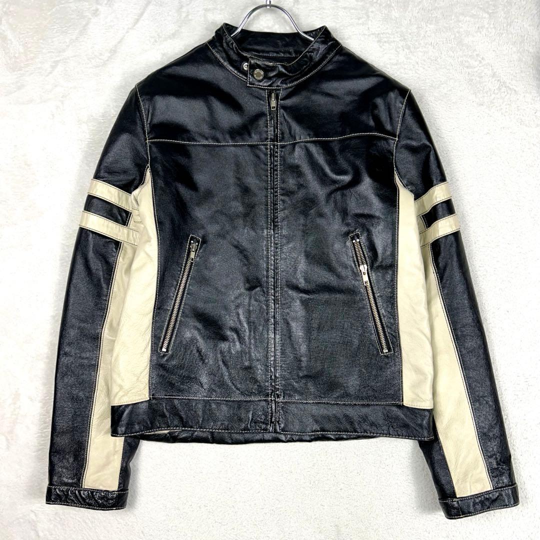 至高の逸品☆Wilsons lether カウレザーシングルライダースジャケット ウィルソン レザージャケット シングルライダース | ビンテージ古着屋