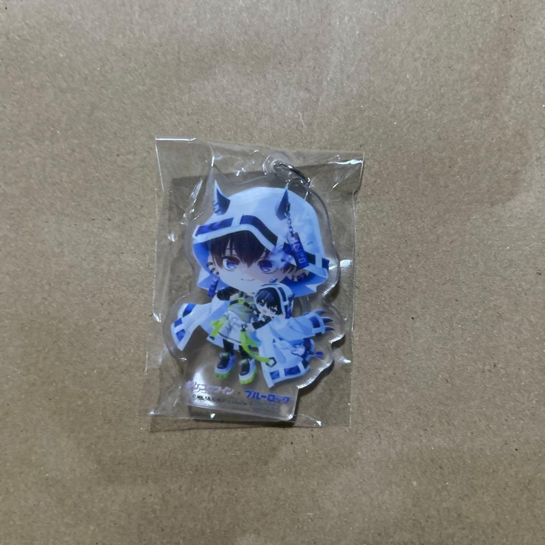 ポケコロツイン ブルーロック コラボ アクリルキーホルダー 潔世一