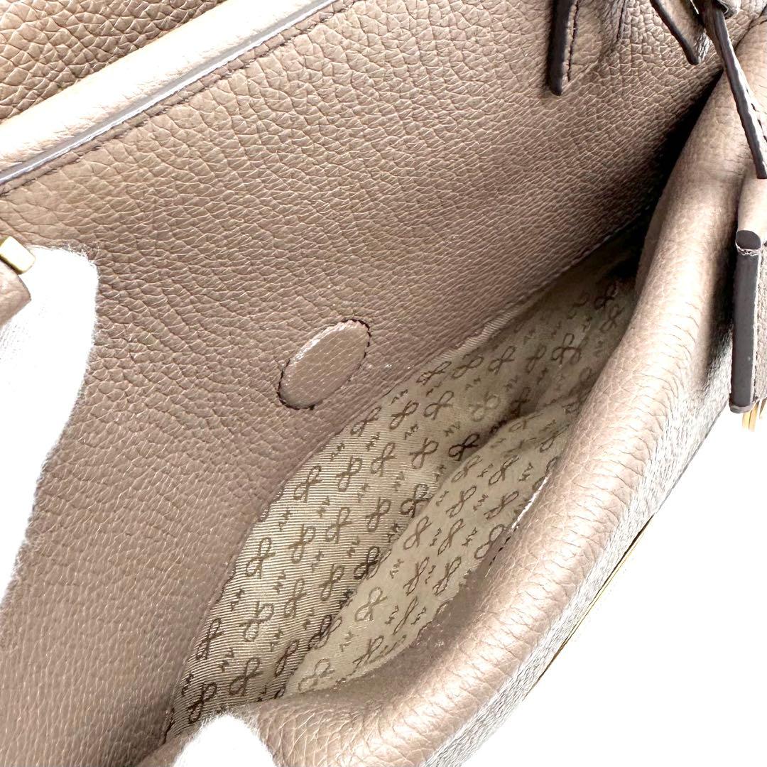 美品✨アニヤハインドマーチ スモールカーカー ハンドバッグ 2way