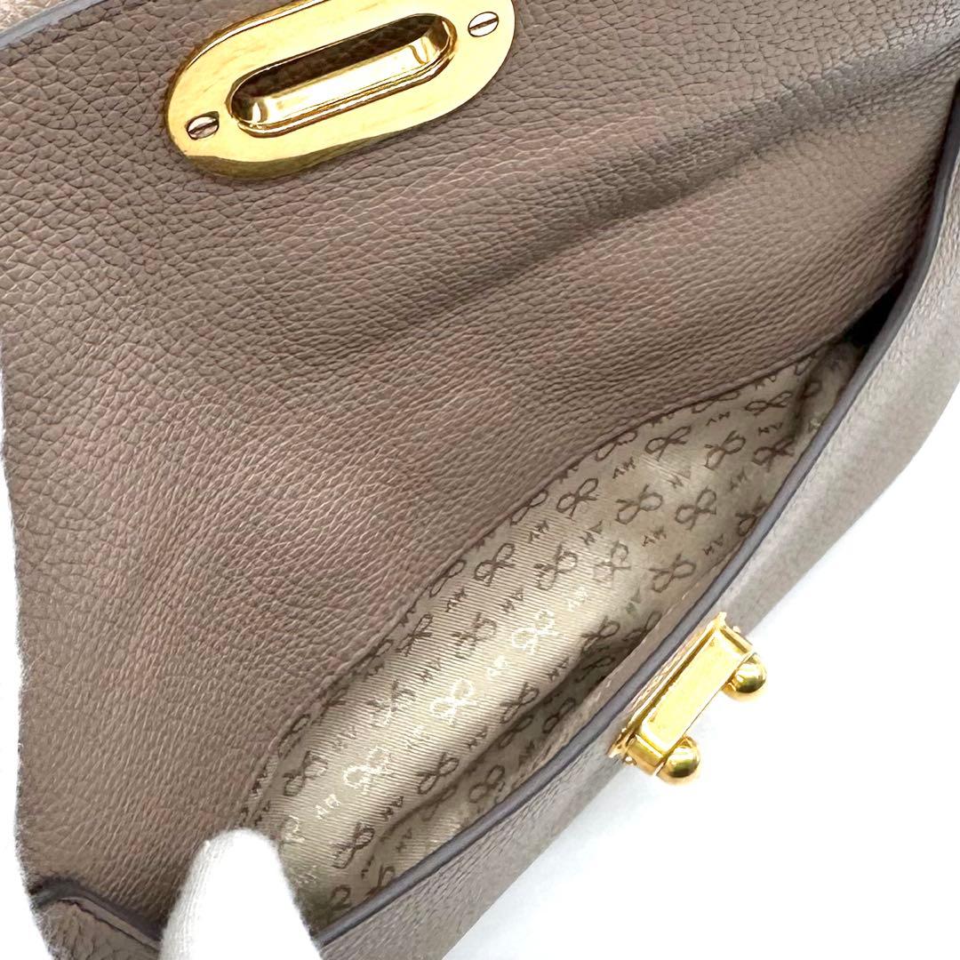 美品✨アニヤハインドマーチ スモールカーカー ハンドバッグ 2way