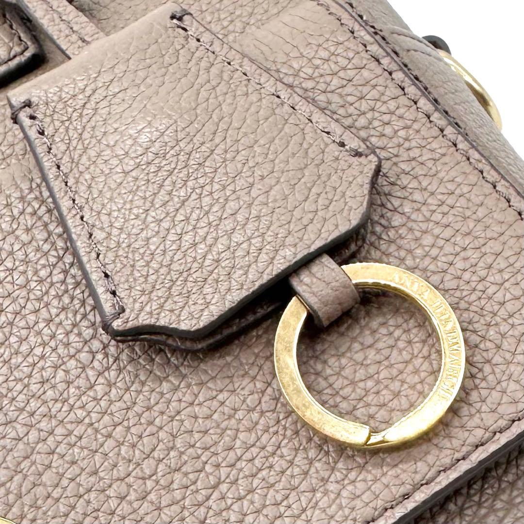 美品✨アニヤハインドマーチ スモールカーカー ハンドバッグ 2way