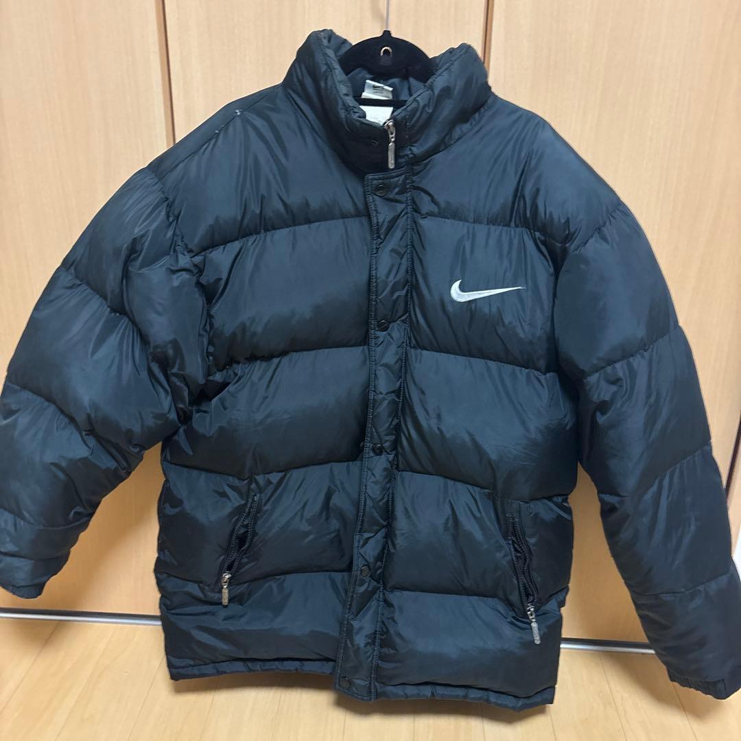Nike ブラック ダウンジャケット 90年代US.xlサイズ - メルカリ