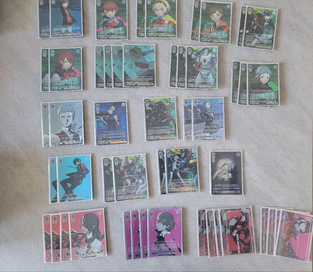 WS(ヴァイスシュヴァルツ) デッキ ペルソナ3リロード 8門 パーツ付き