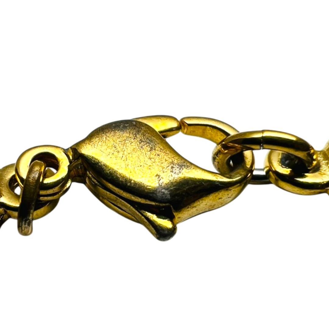 美品】Dior ブレスレット CDロゴ ゴールド チェーン ヴィンテージ