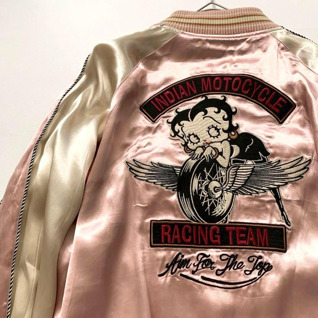 またしち様専用】インディアン×ベティブープ リバーシブル 刺繍