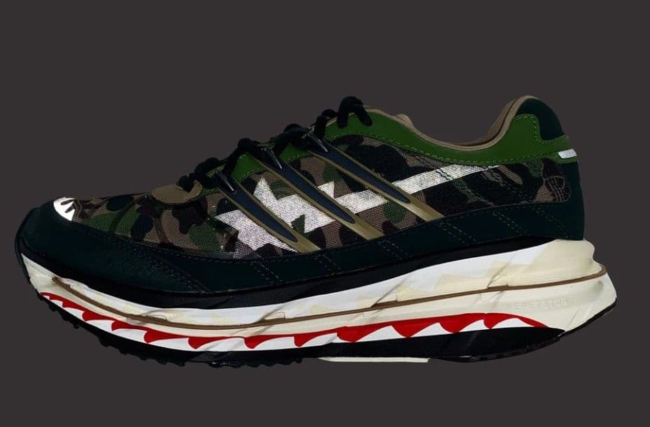 BAPE X ADIDAS ADISTAR HRMY ape 27cm - メルカリ