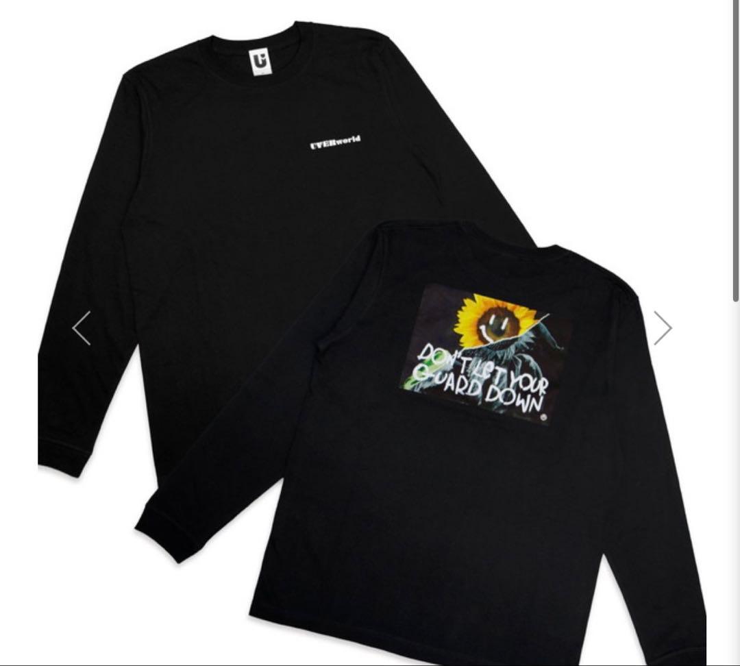 UVERworld ロングスリーブTシャツ ひまわり Mサイズ - メルカリ