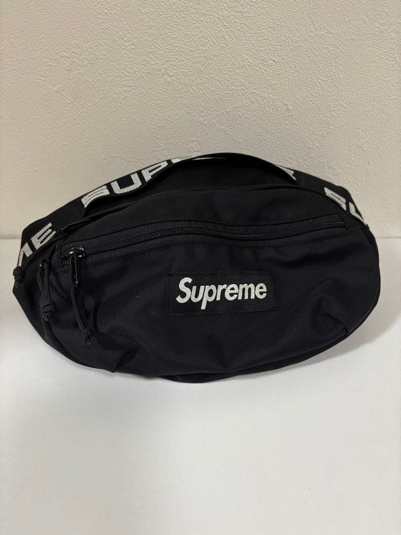未使用 極美品 Supreme シュプリーム ボディバッグ ブラック メンズ
