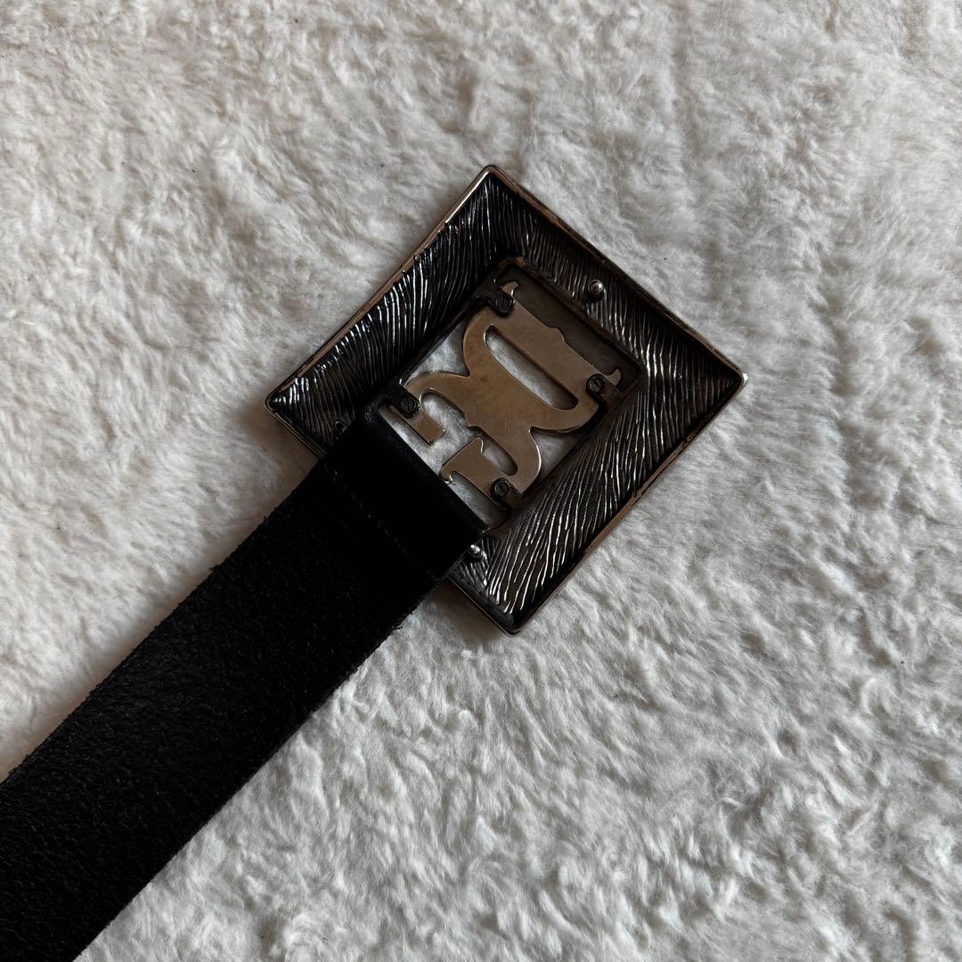 D&G logo buckle leather belt archive - メルカリ