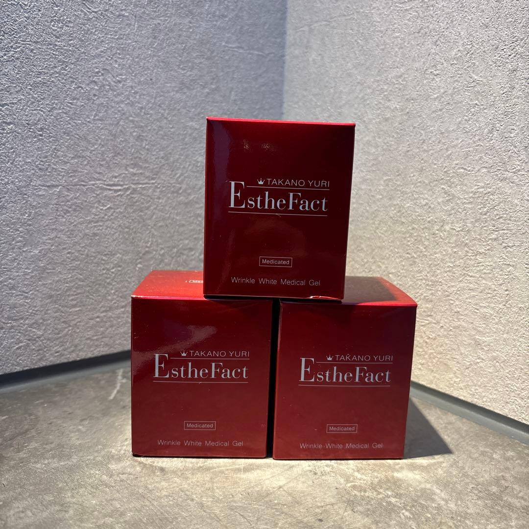 【新品】たかの友梨 エステファクト リンクルホワイトメディカルジェル　50g×3