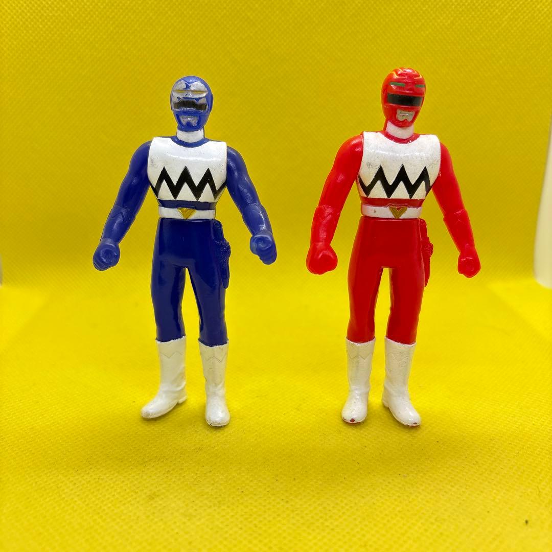 星獣戦隊ギンガマン ミニソフビ2体セット 当時品 - メルカリ