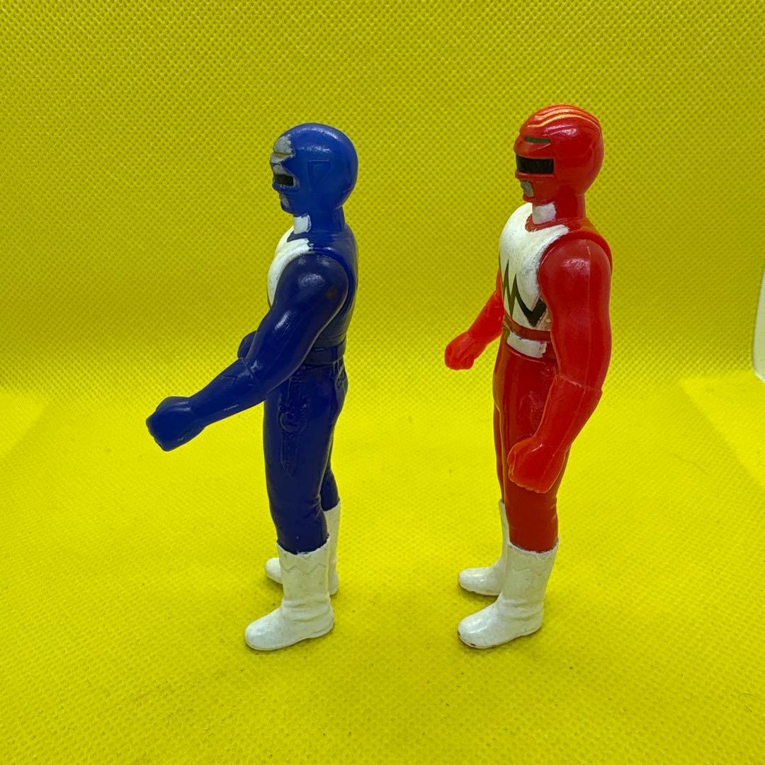 星獣戦隊ギンガマン ミニソフビ2体セット 当時品 - メルカリ