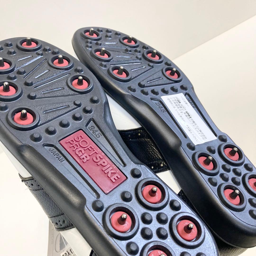 未使用 PRGR プロギア ゴルフシューズ 24.5cm
