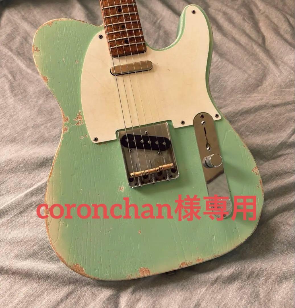 fender JAPAN テレキャスター Sシリアル レリック サーフグリーン