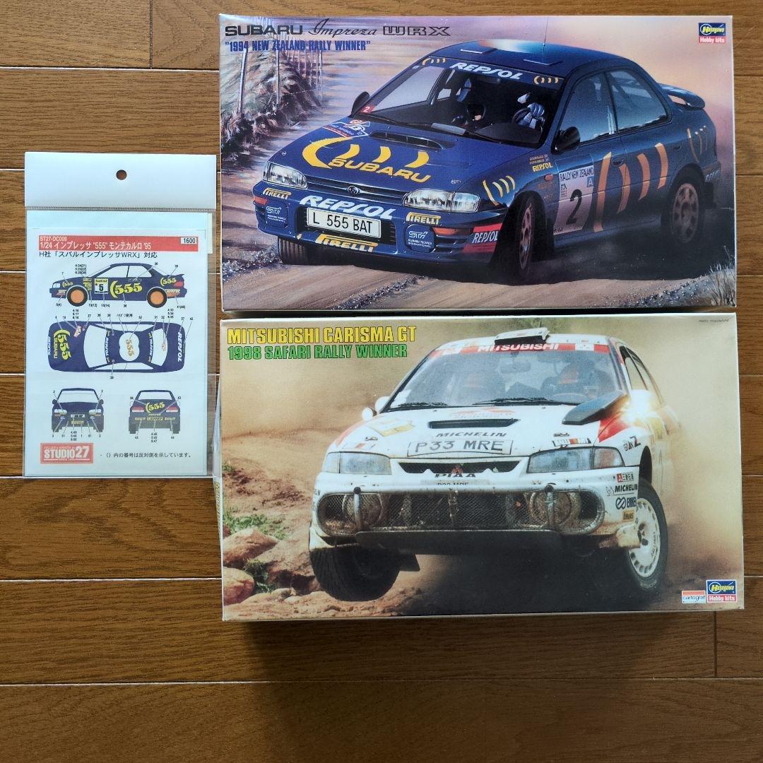 タミヤ 1/24 フォード エスコート RS コスワース＆インプレッサ