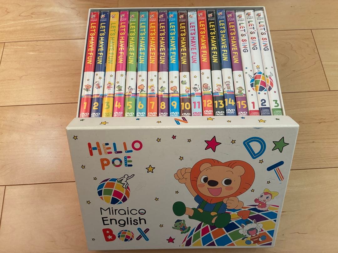 お値下げしました♡Miraico English Box 全14巻 CD3枚付き