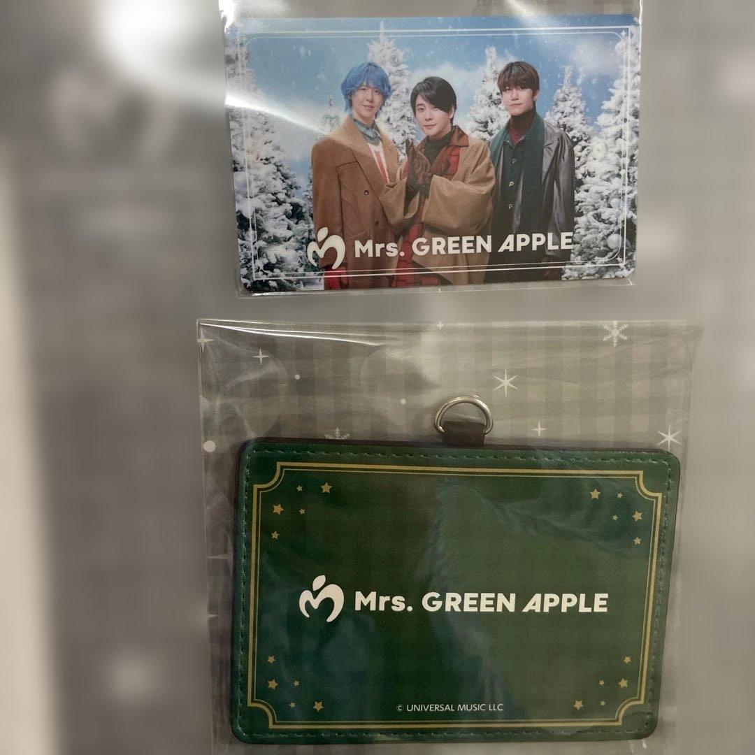 新品未開封】Mrs. GREEN APPLE ネックストラップ付きパスケース - メルカリ