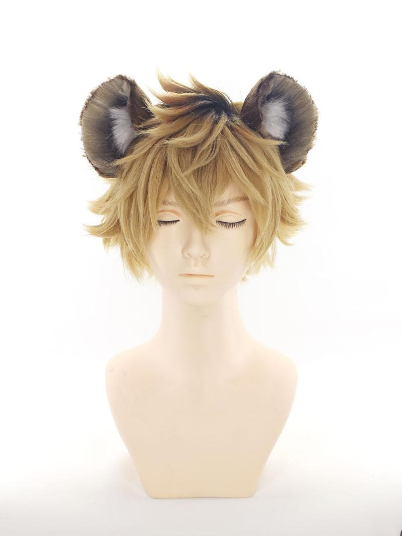 即納】ツイステッドワンダーランド ラギー コスプレウィッグ セット済