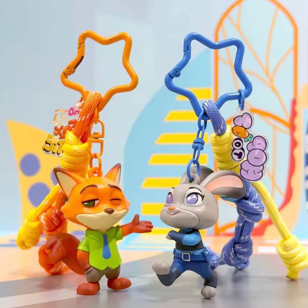 Disney❣️ズートピア2 ニック＆ジュディ キーホルダー ストラップ