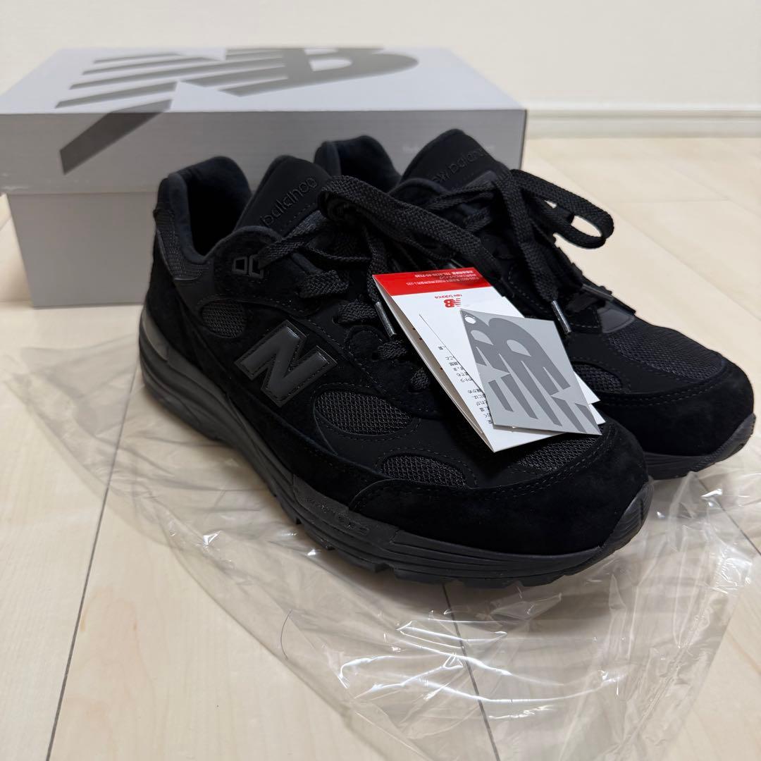 New Balance 992 Core USA ブラック 27.5 ほぼ新品